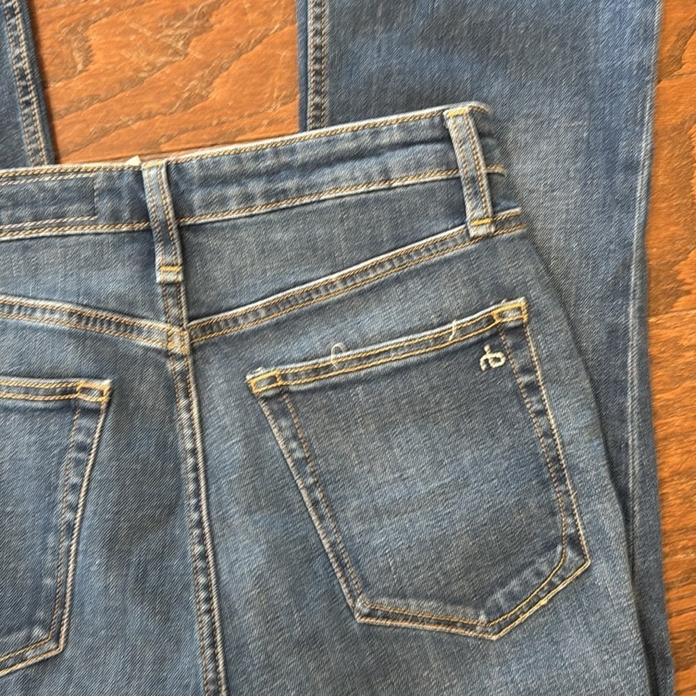 Rag & Bone Casey high rise ankle flare jeans, size 27 - Picture 9 of 10